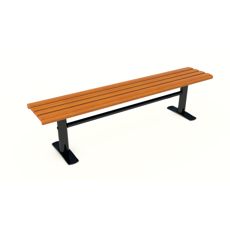HAGS Bench Sofiero Hardwood Standard - Freestanding (Colour: Brown/Black)