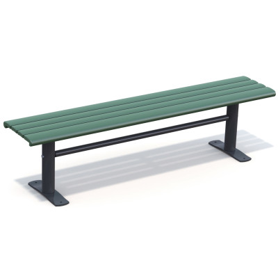 HAGS Bench Sofiero Standard - Freestanding (Colour: Green/Black)