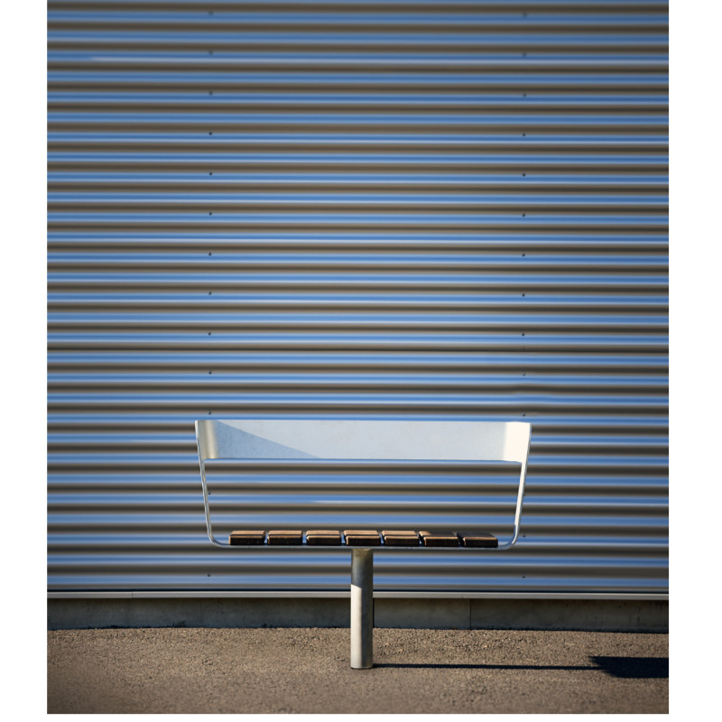 HAGS Spin Bench Rotatable Standard - For Concreting (Colour: Brown/Galvanized)