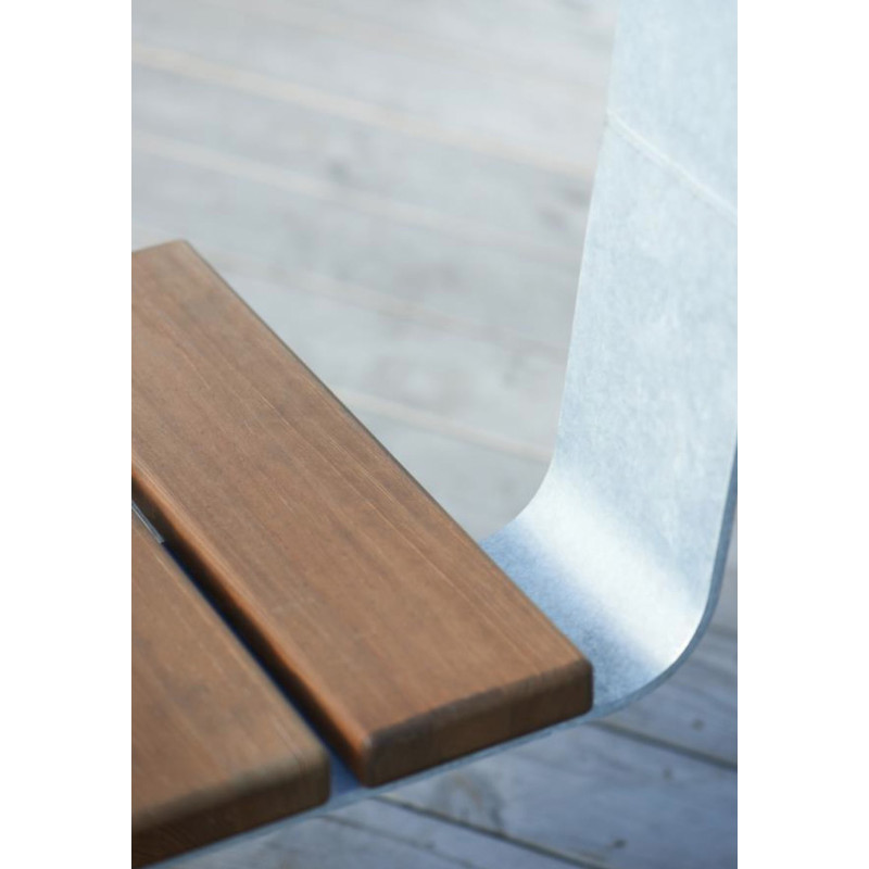 HAGS Spin Bench Rotatable Standard - For Concreting (Colour: Brown/Galvanized)