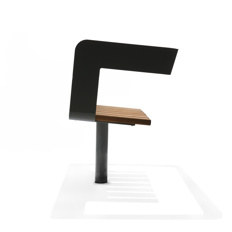 HAGS Spin Bench Rotatable Standard - For Concreting (Colour: Dark Brown)