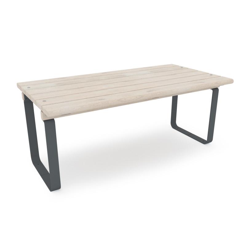 HAGS Rosenlund Standard Wide Table (Color: Dark Grey) (8077091)