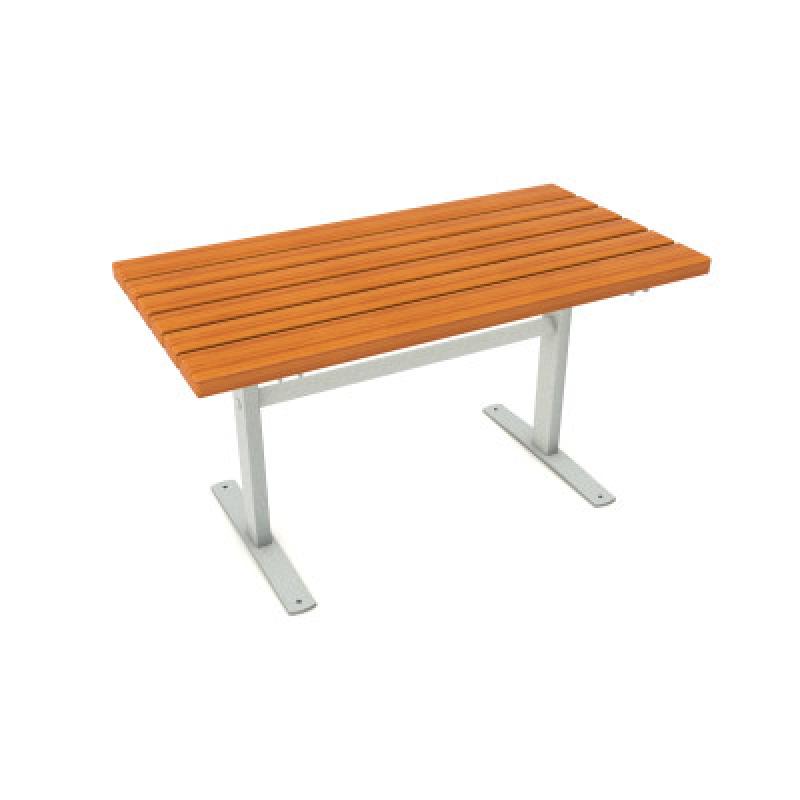 HAGS Ekeby Hardwood Standard Table (Color: Galvanized | Hardwood) (8058447)
