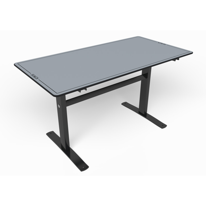 HAGS Ekeby HPL Standard Table (Color: Grey/Black) (8101163)