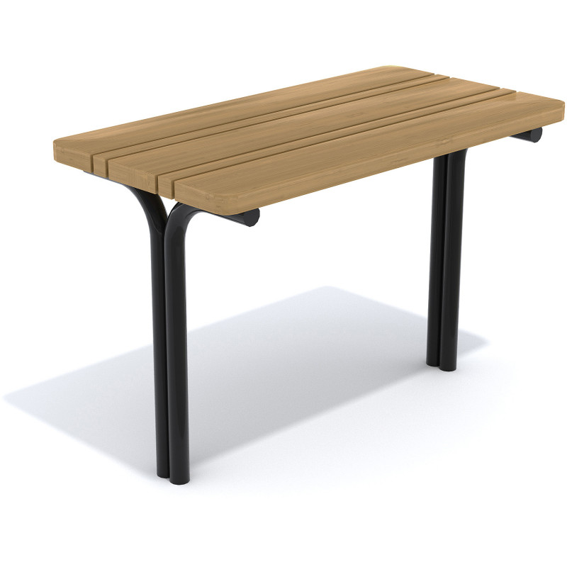 HAGS table Rörkröken Standard - for setting in concrete Front view