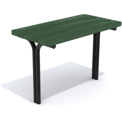 HAGS table Rörkröken Standard - for setting in concrete (color: green/black)