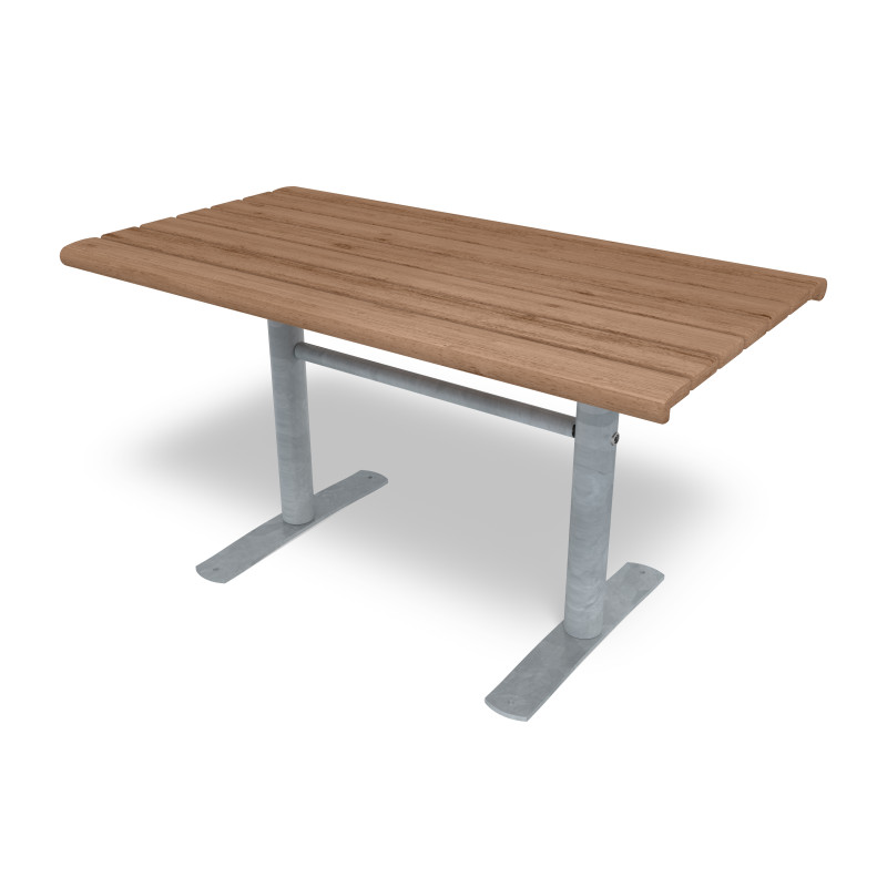 HAGS Table Sofiero Thermo Standard - Freestanding (Colour: Galvanized)