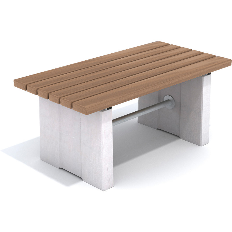 HAGS Table Stjerneborg Standard - Freestanding (Colour: Dark Brown) Front view